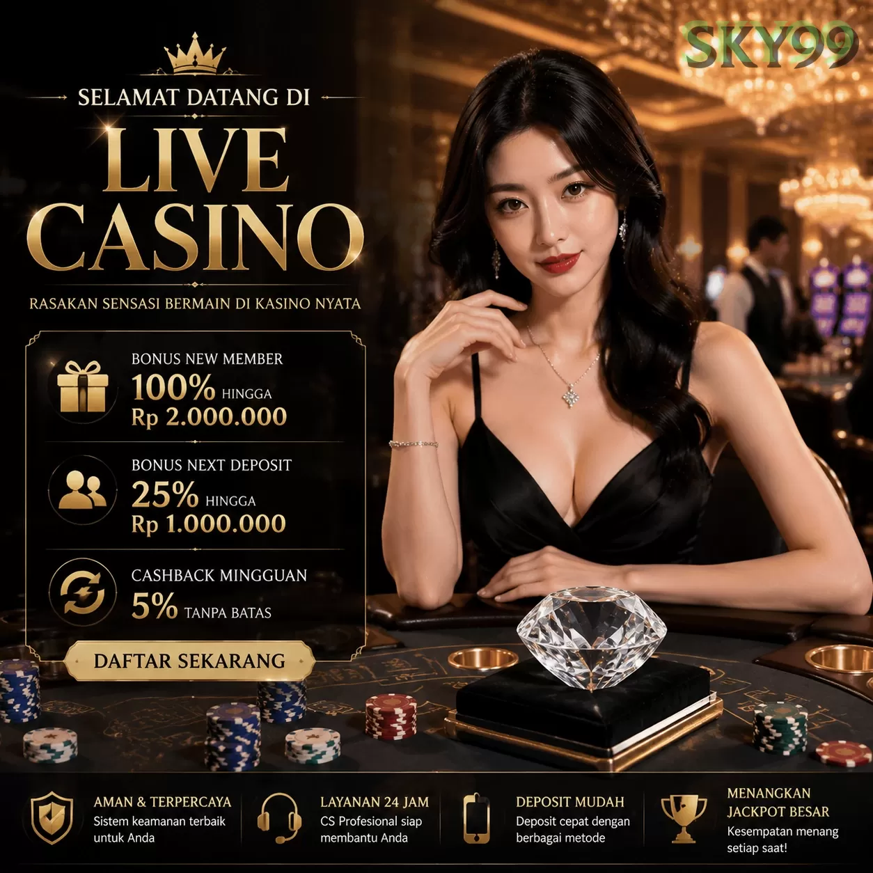 Cara Mendaftar dan Verifikasi Akun di sky99